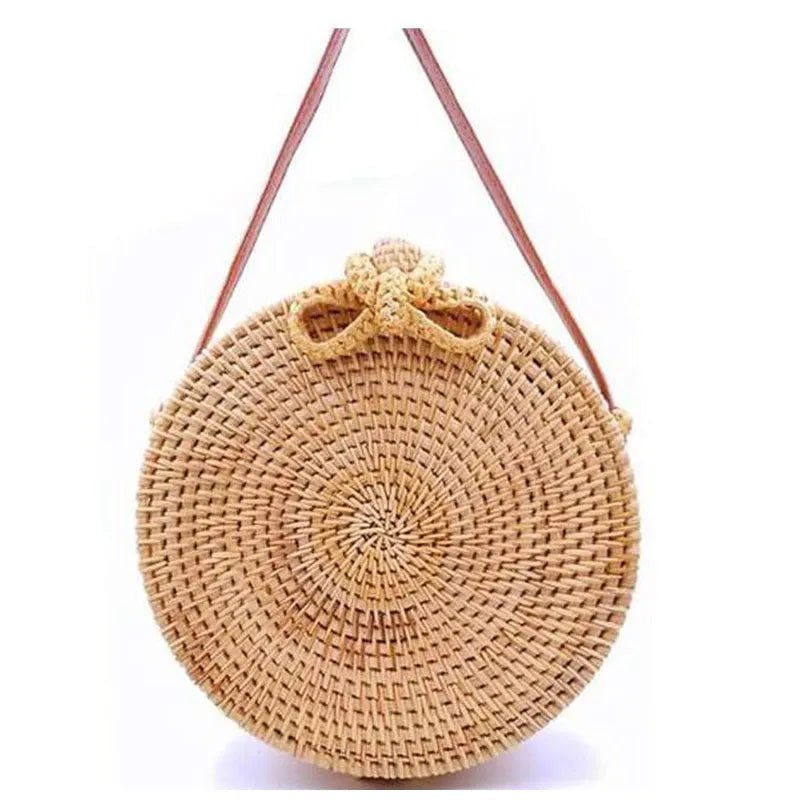 Bolsa Feminina de Palha Rattan Aline - Nik Modas