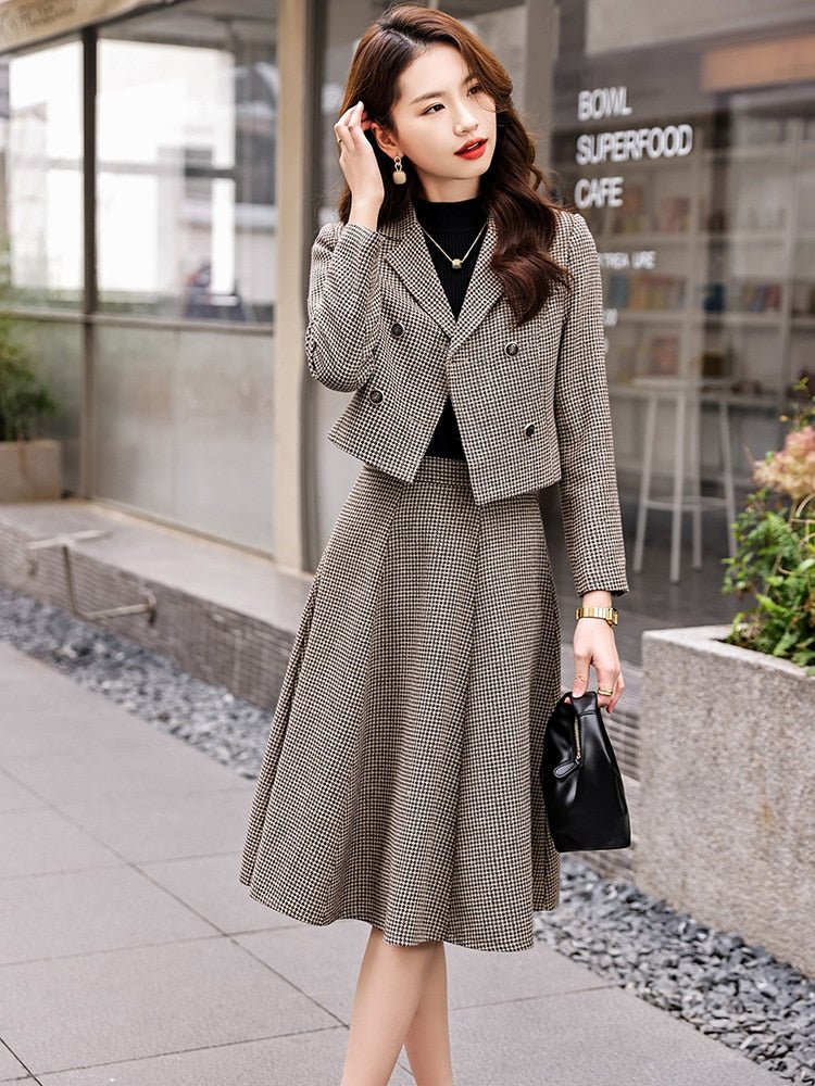 Conjunto Retrô Xadrez France - Magazine Nick e Mara
