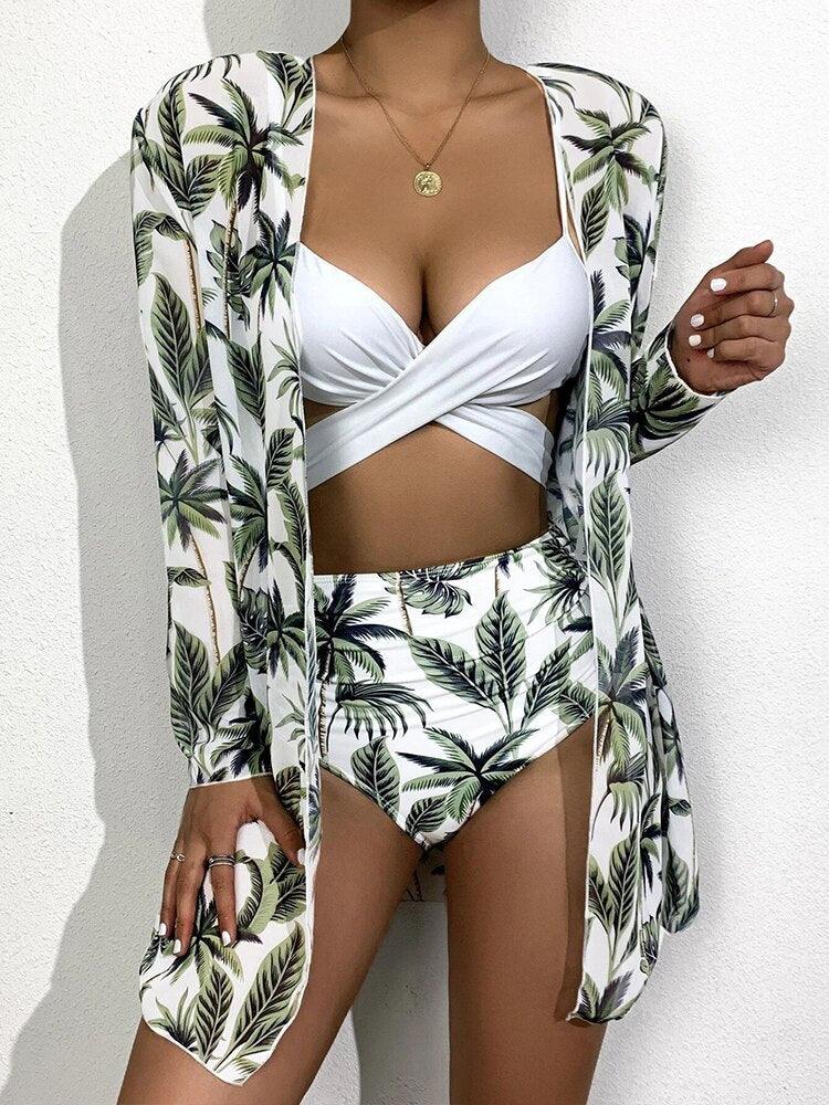 Kit Moda Praia Tata - 15 Estampas - (Biquíni + Saída) - Magazine Nick e Mara