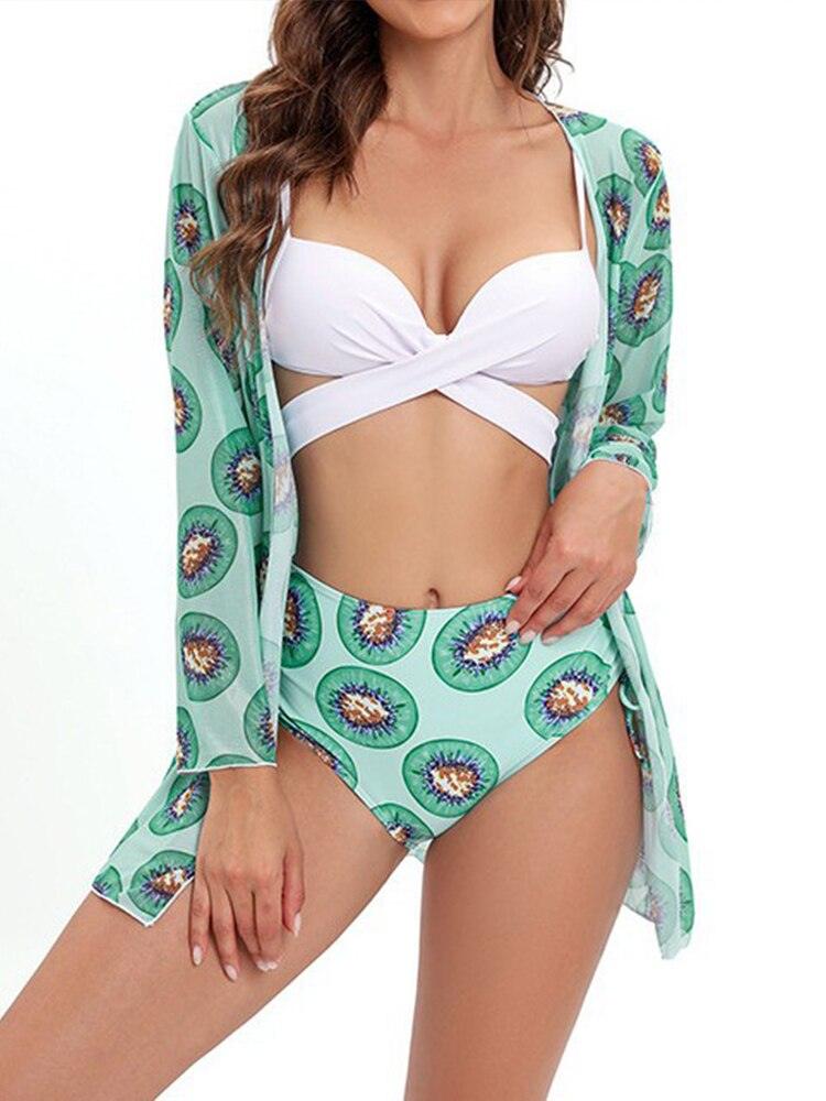 Kit Moda Praia Tata - 15 Estampas - (Biquíni + Saída) - Magazine Nick e Mara
