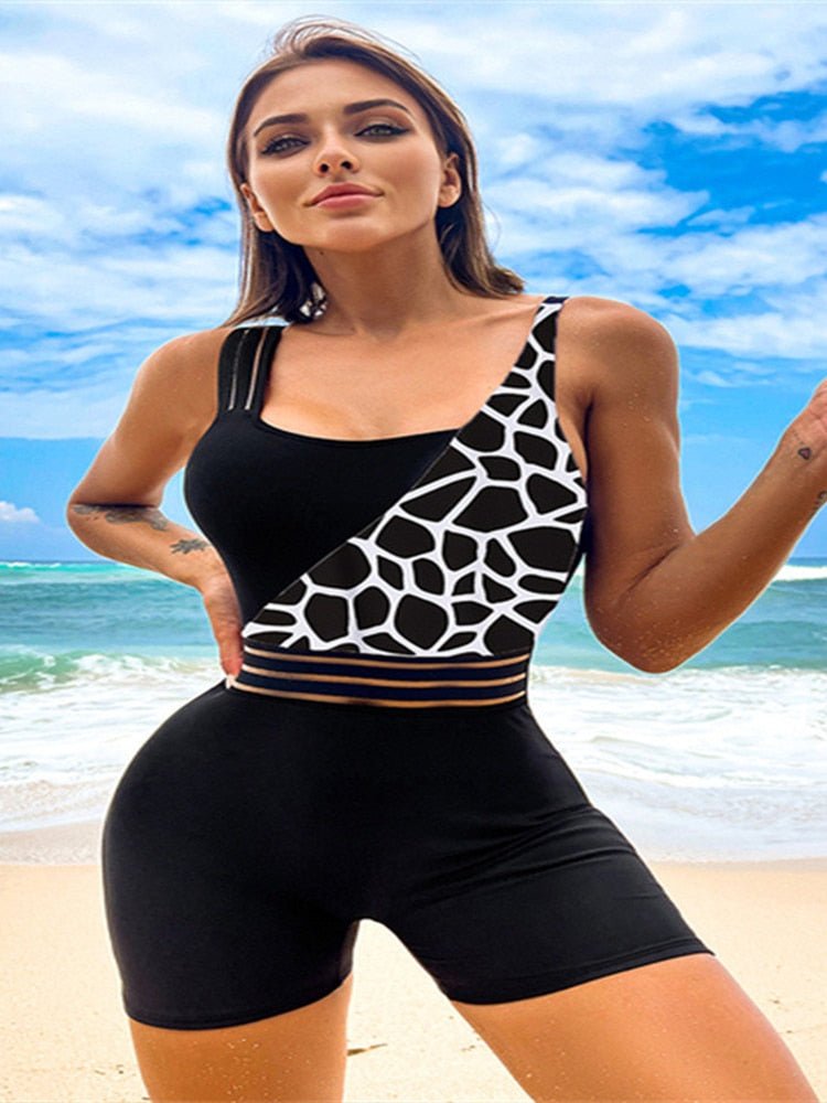 Maiô Black White - Magazine Nick e Mara
