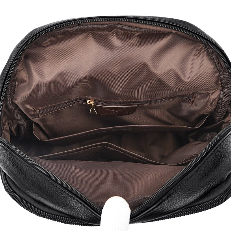 Mochila de Couro Feminina Balidaishu - Magazine Nick e Mara