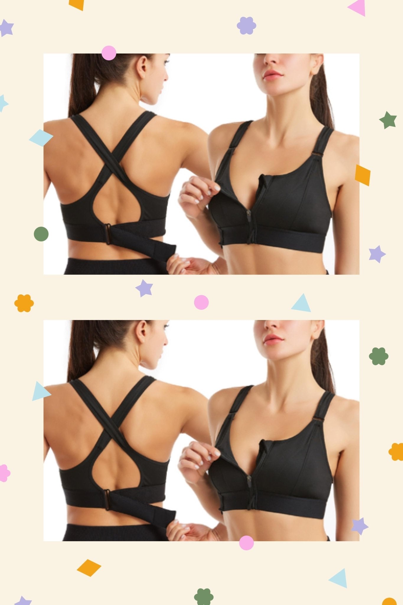Top Fitness Alta Sustentação - Nik Modas