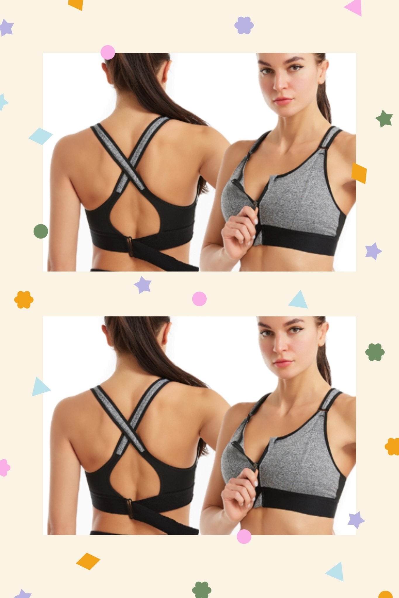 Top Fitness Alta Sustentação - Nik Modas