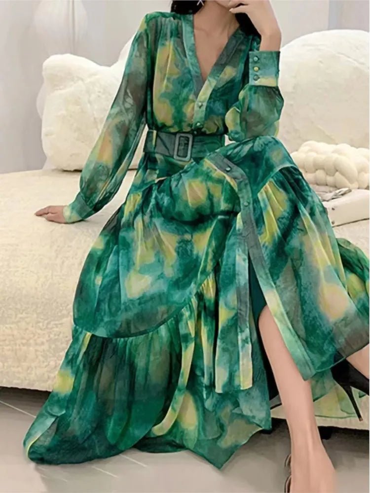 Vestido Estampado France - Nik Modas