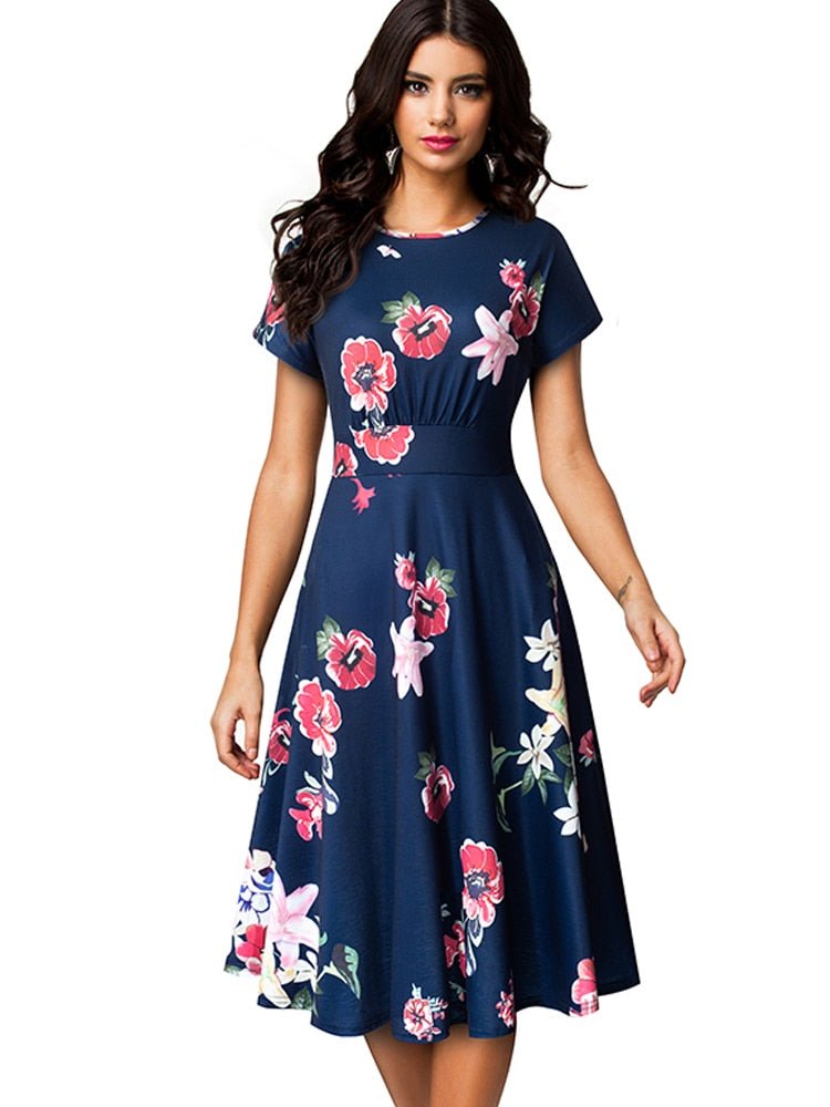Vestido Nice Vintage Elegante - Magazine Nick e Mara