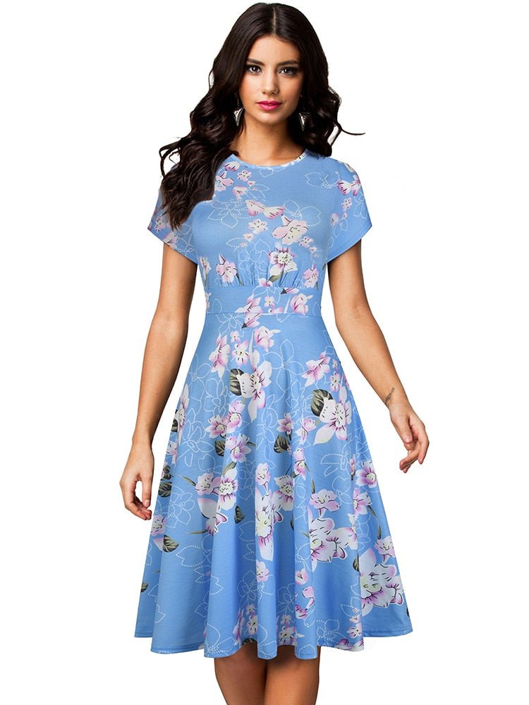Vestido Nice Vintage Elegante - Magazine Nick e Mara