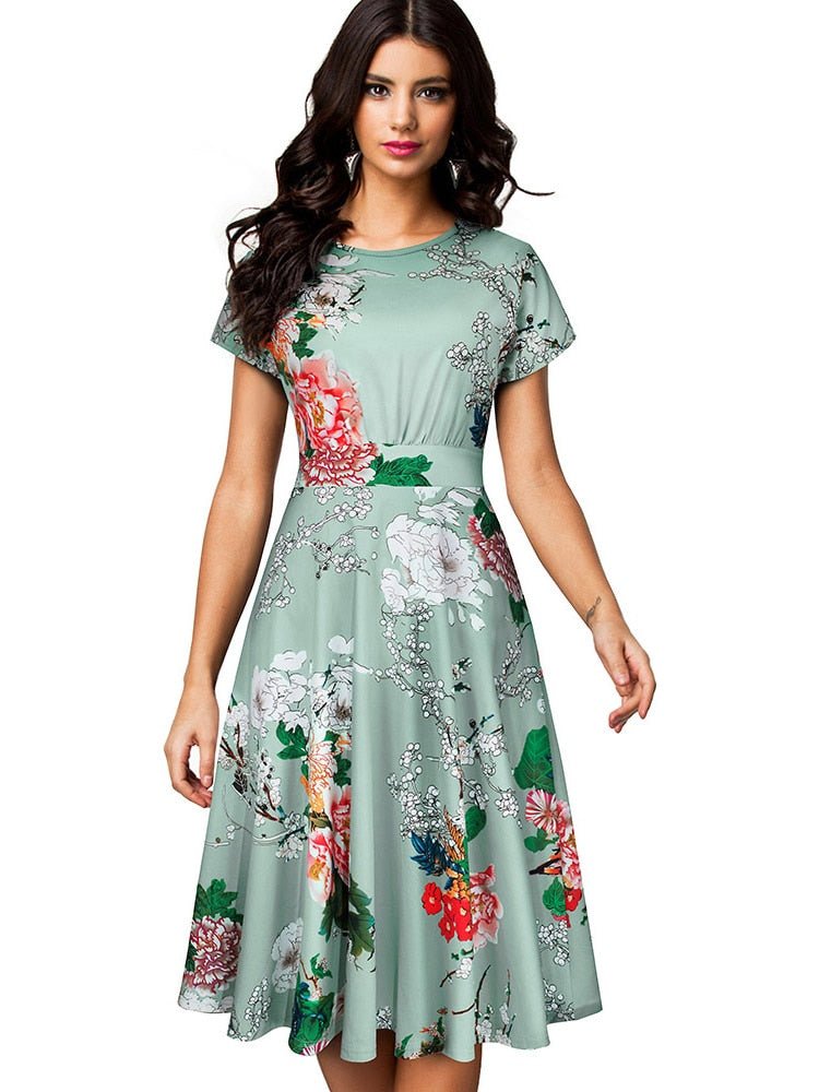 Vestido Nice Vintage Elegante - Magazine Nick e Mara