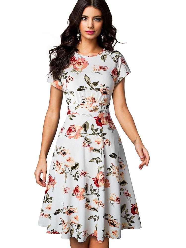 Vestido Nice Vintage Elegante - Magazine Nick e Mara