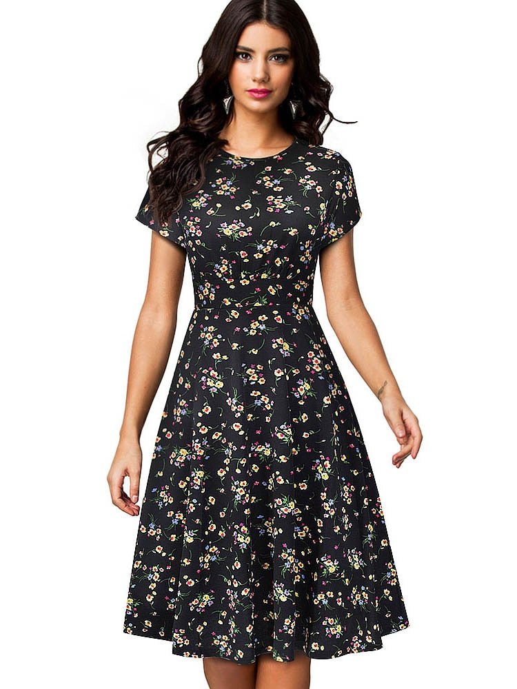 Vestido Nice Vintage Elegante - Magazine Nick e Mara