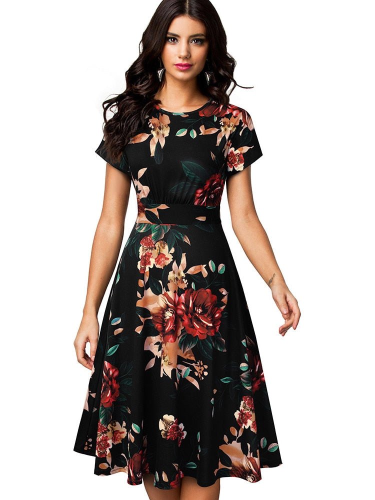 Vestido Nice Vintage Elegante - Magazine Nick e Mara