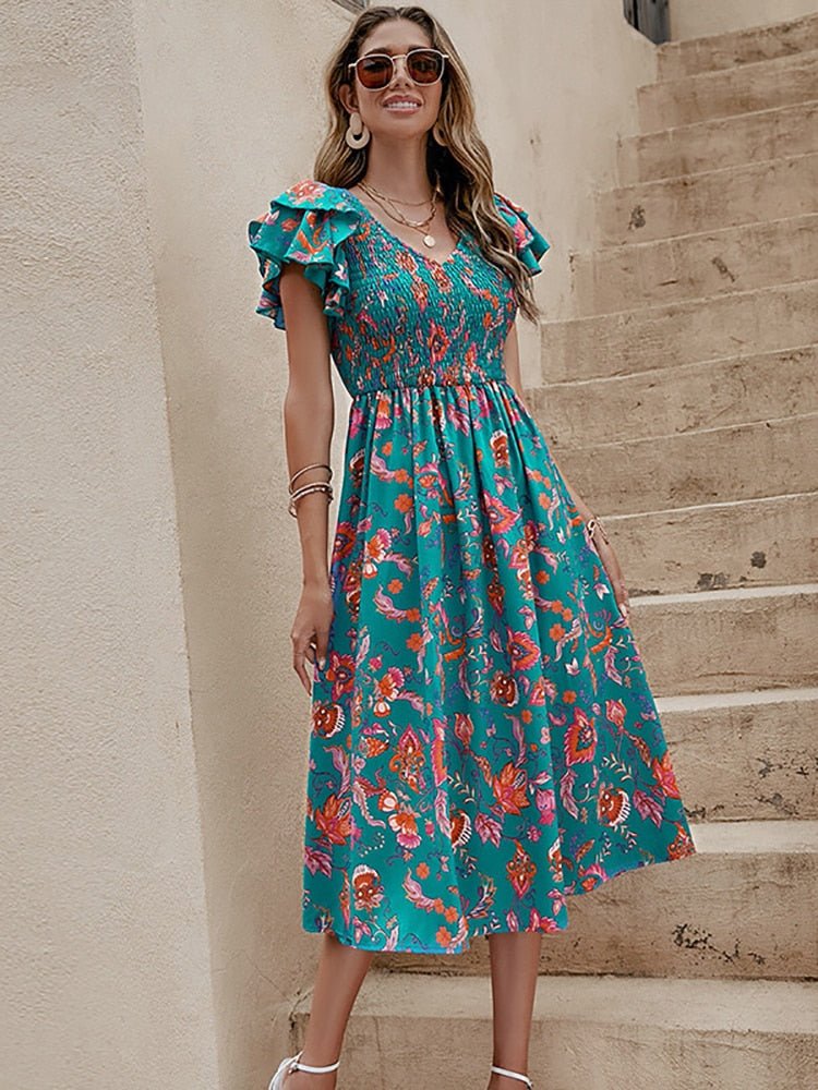 Vestido Summer Floral - Magazine Nick e Mara