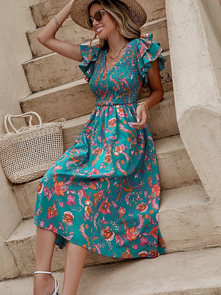 Vestido Summer Floral - Magazine Nick e Mara