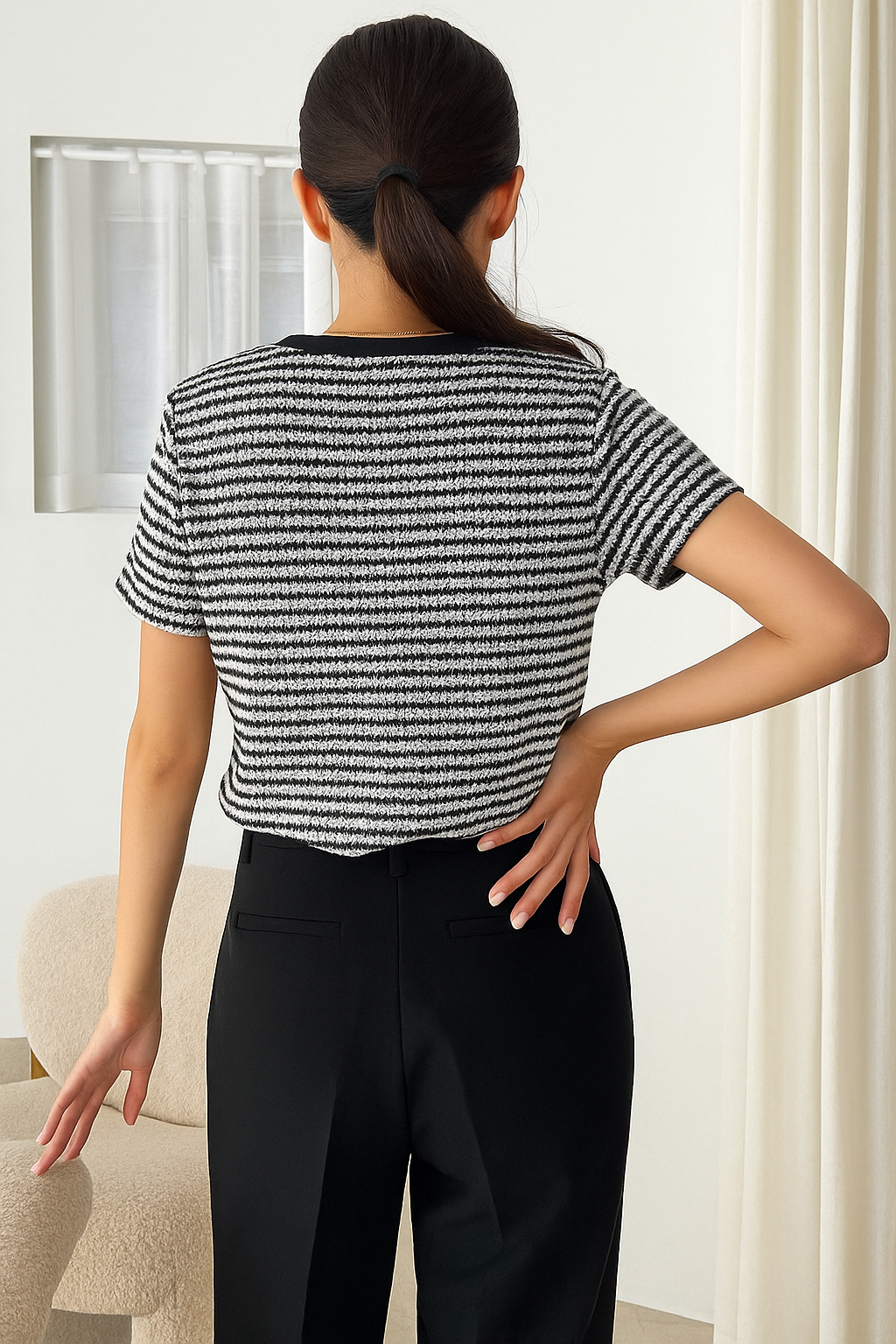 Camiseta Tricô