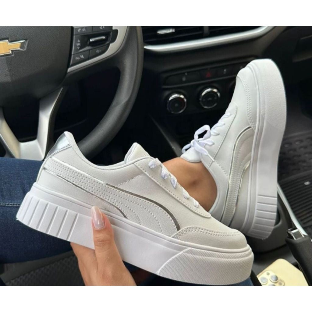 Tênis Branco Casual