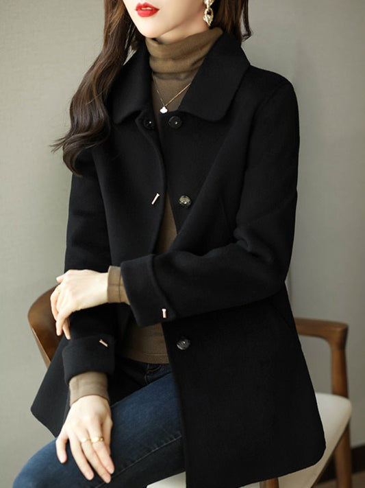 Casaco de Lã Slim Fashion Lady - Magazine Nick e Mara
