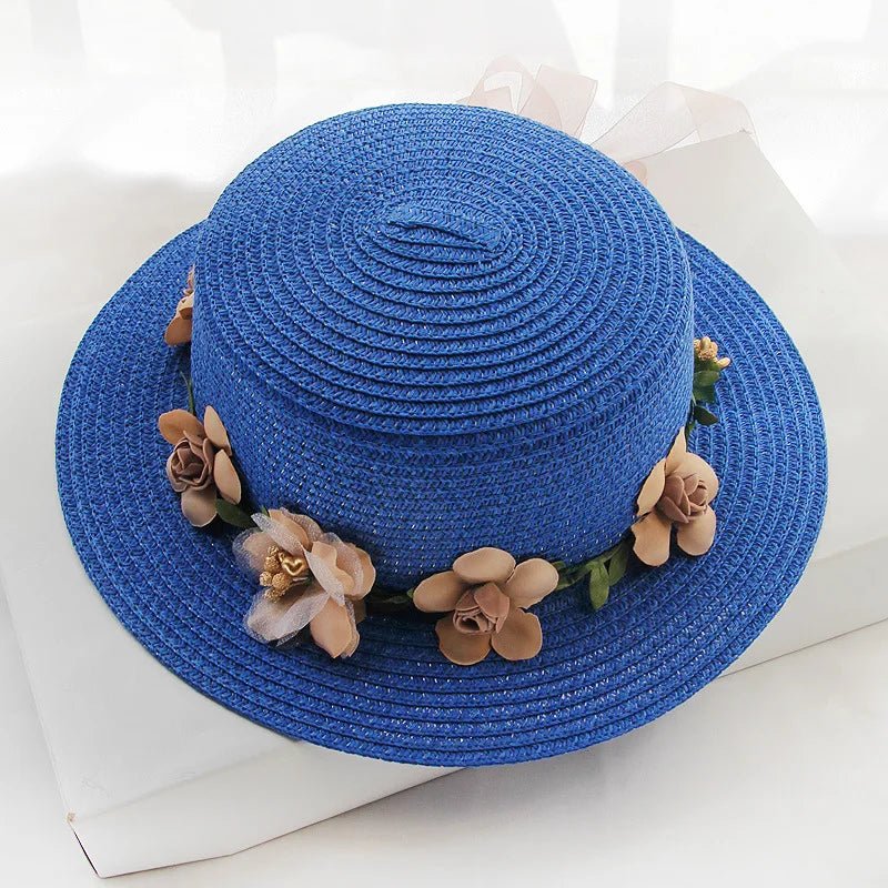 Chapéu de Praia Floral mãe e filha - Nik Modas