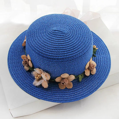 Chapéu de Praia Floral mãe e filha - Nik Modas