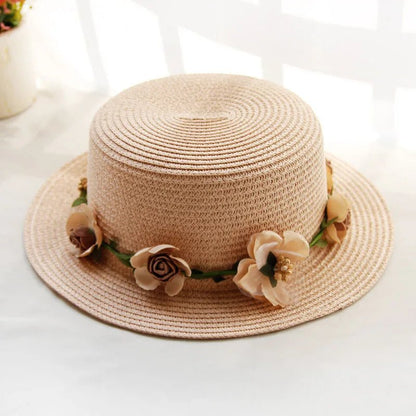 Chapéu de Praia Floral mãe e filha - Nik Modas