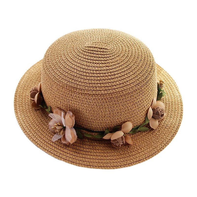 Chapéu de Praia Floral mãe e filha - Nik Modas