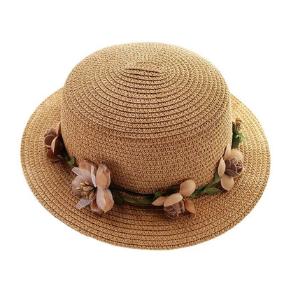Chapéu de Praia Floral mãe e filha - Nik Modas