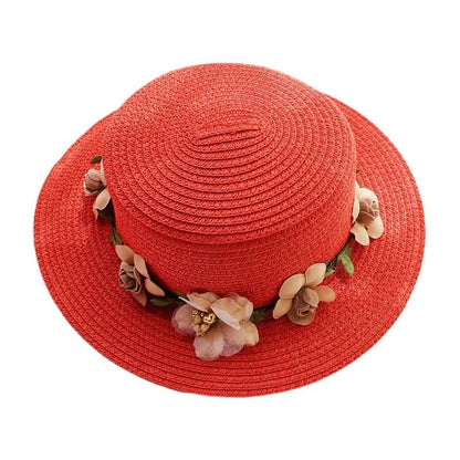 Chapéu de Praia Floral mãe e filha - Nik Modas
