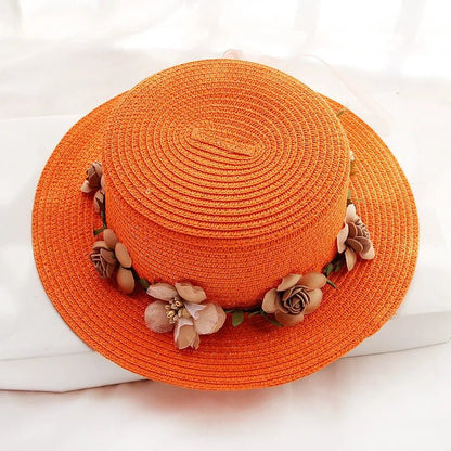 Chapéu de Praia Floral mãe e filha - Nik Modas
