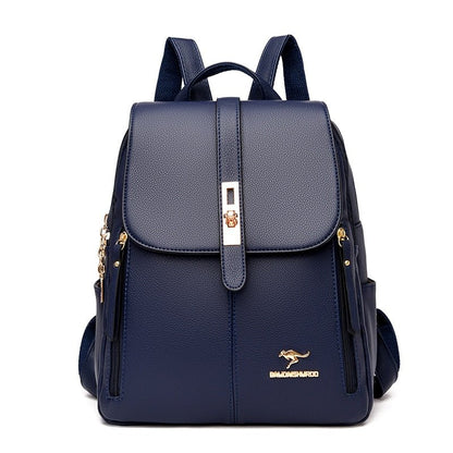 Mochila de Couro Feminina Balidaishu - Magazine Nick e Mara