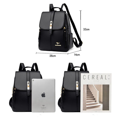 Mochila de Couro Feminina Balidaishu - Magazine Nick e Mara