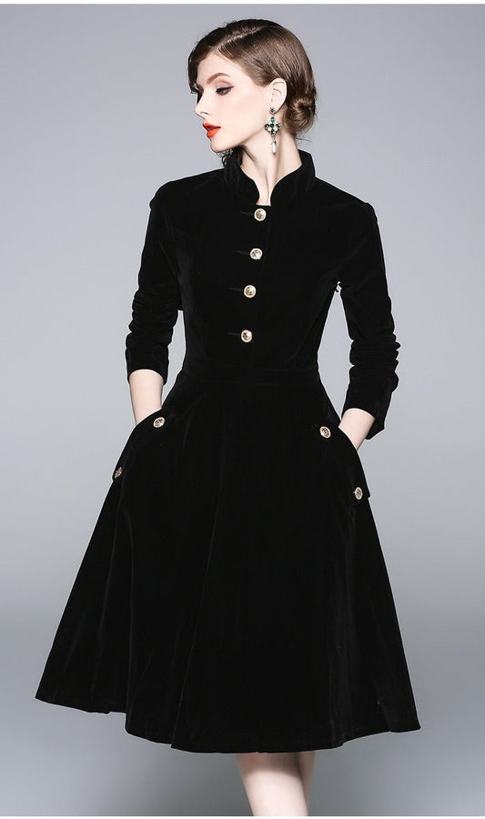 Vestido de Veludo Princess - Magazine Nick e Mara